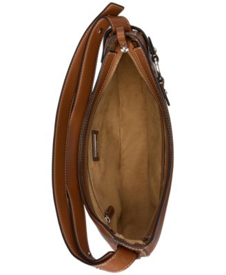 Leather Large Tasha Shoulder Bag