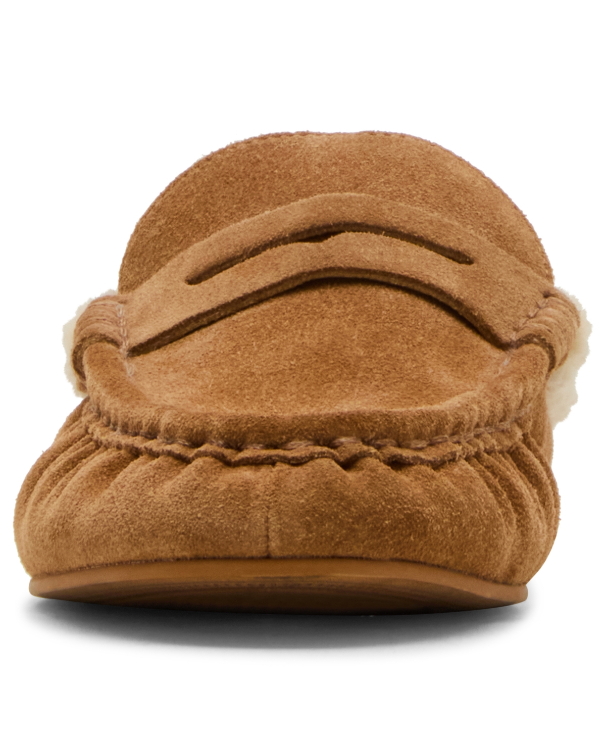 Steve Madden Women's Rafe Tailored Slip-on Loafers In Brown