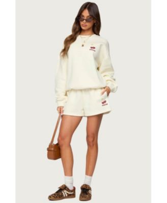 Women's Cherry Babe Sweat Shorts