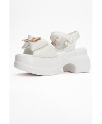 Merida Buckle Platform Sandal (Women)