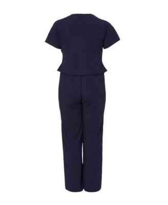 Women's Button Detail Palazzo jumpsuit
