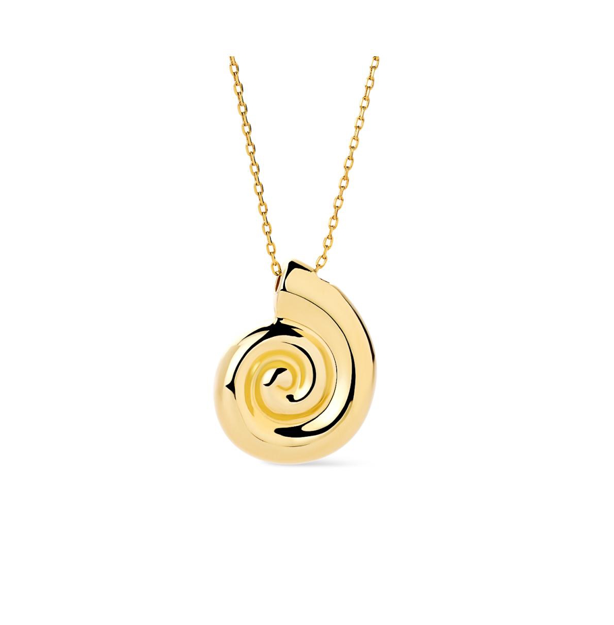Shell Necklace - Ariel Pendant - Gold