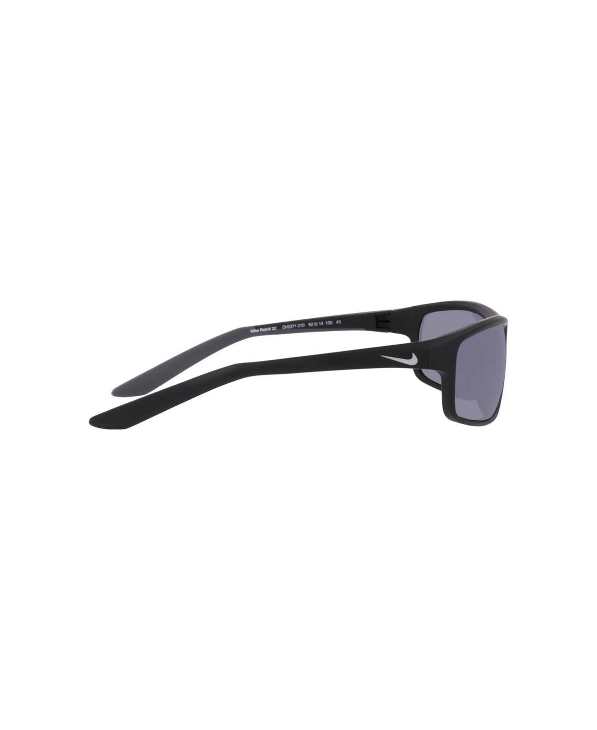 Nike Unisex Rabid Rectangle Sunglasses, 22 Dv2371 Nk000732 In Black