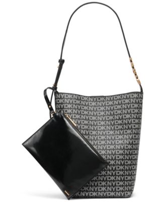 DKNY - Avril Small Logo Bucket Bag