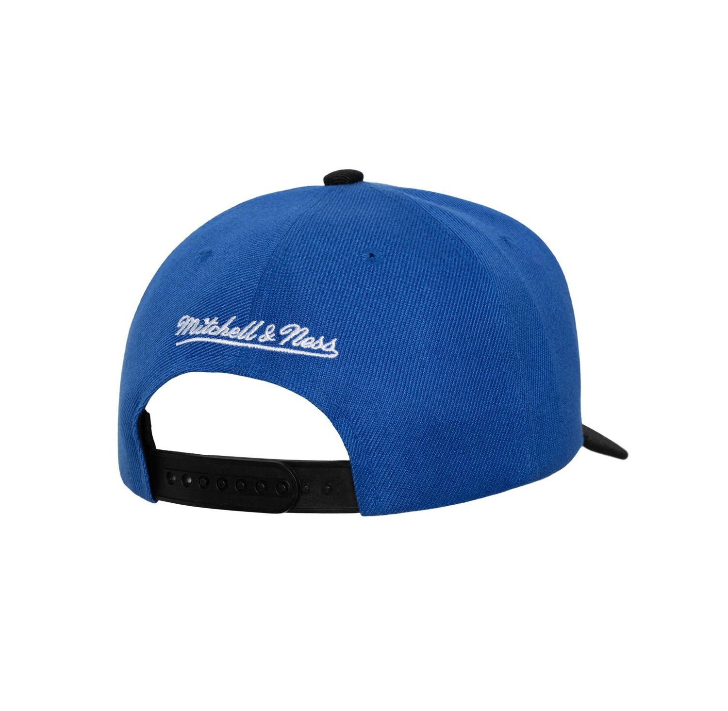 Men's Blue/Black New York Rangers Underarch Two-Tone Pro Crown Snapback Hat