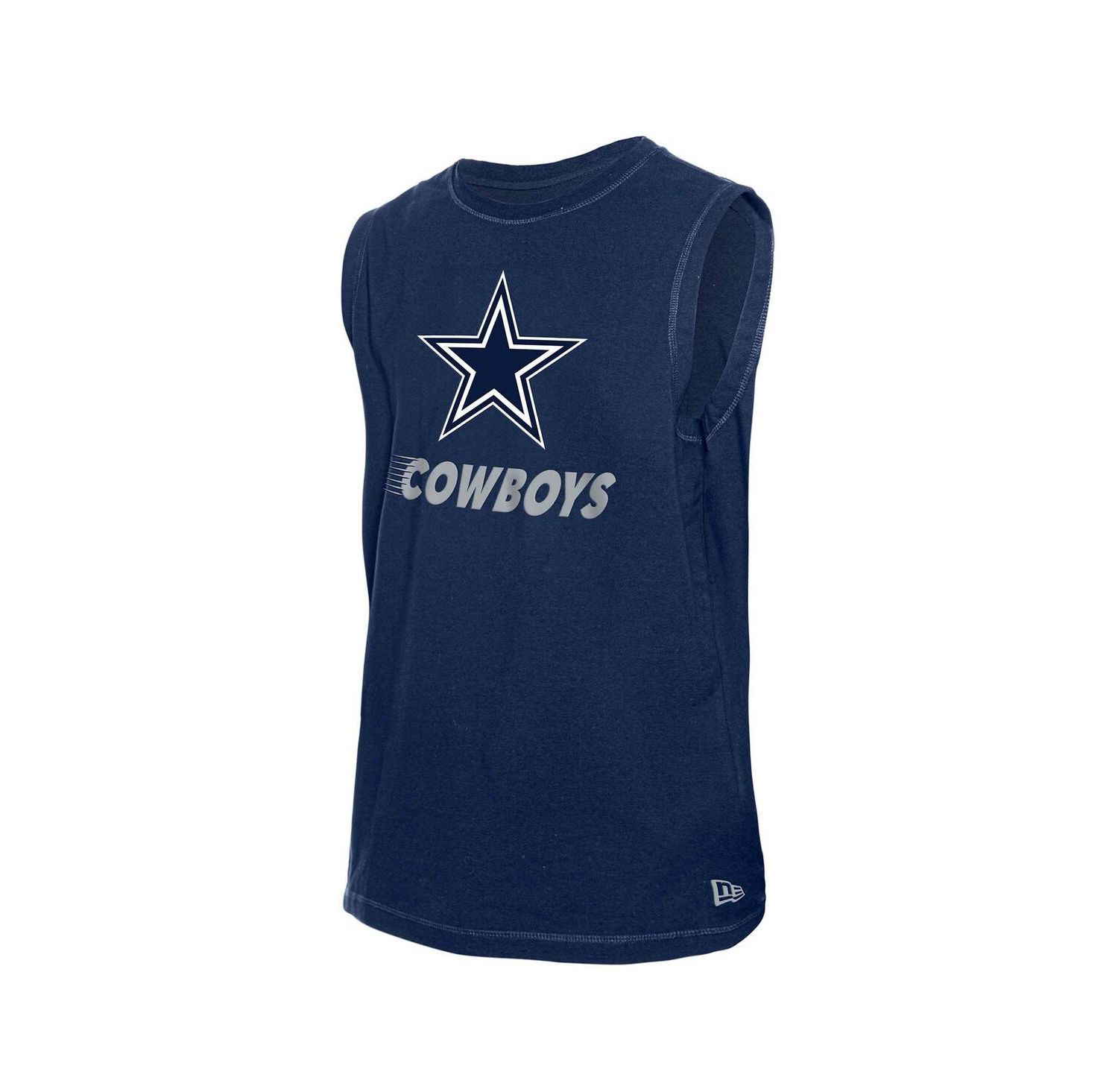 Men's Navy Dallas Cowboys Leisure Collection Muscle Tank Top