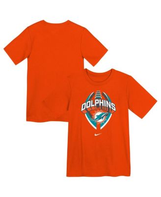 Nike - Preschool Orange Miami Dolphins Icon Legend Performance T-Shirt