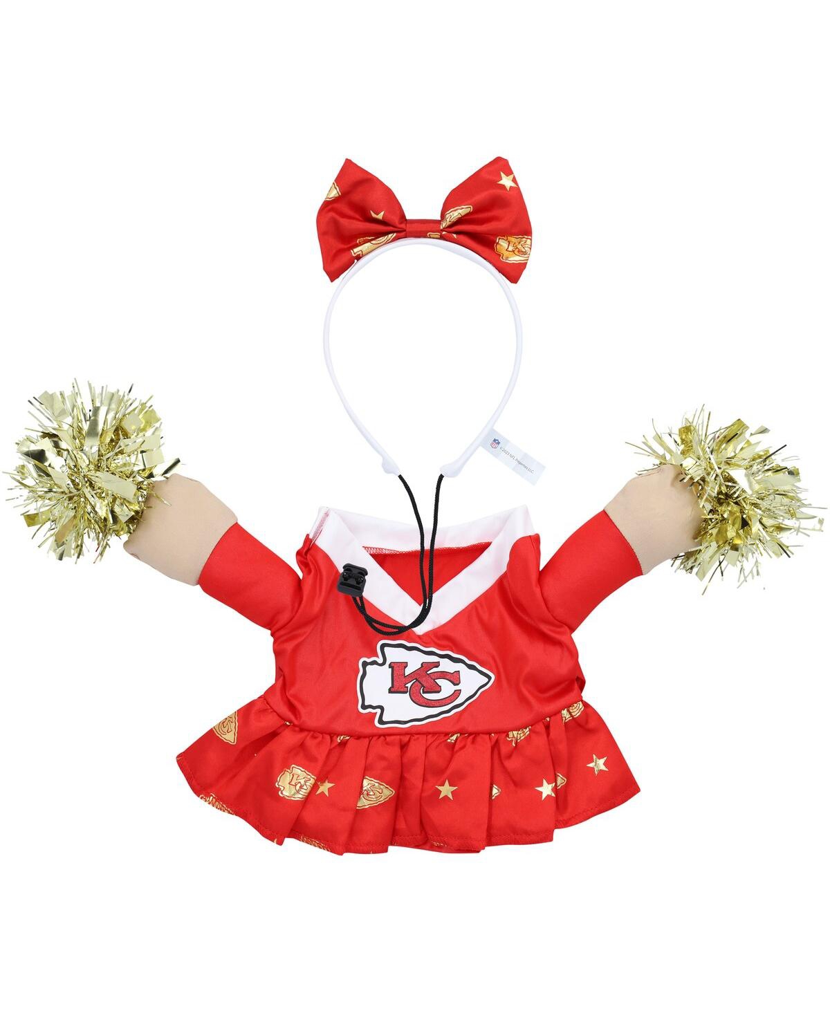Kansas City Chiefs Cheer Dog Costume - Red