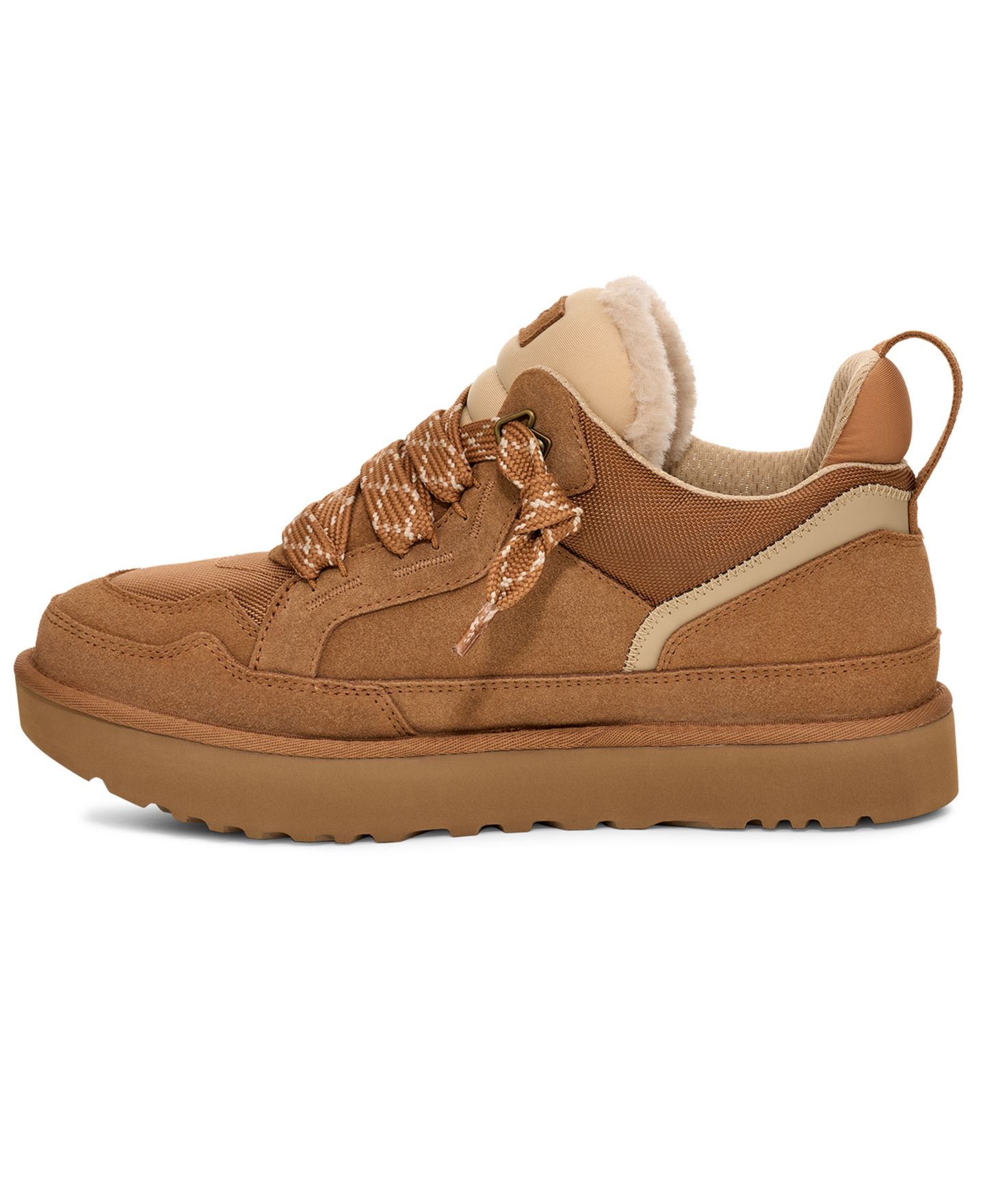 Мужские ботинки UGG® Lowmel Low Boot, цвет: Каштановый — фото 3