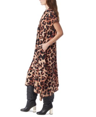 DO by Women's Jasmina Printed Scarf-Tie Midi Dress