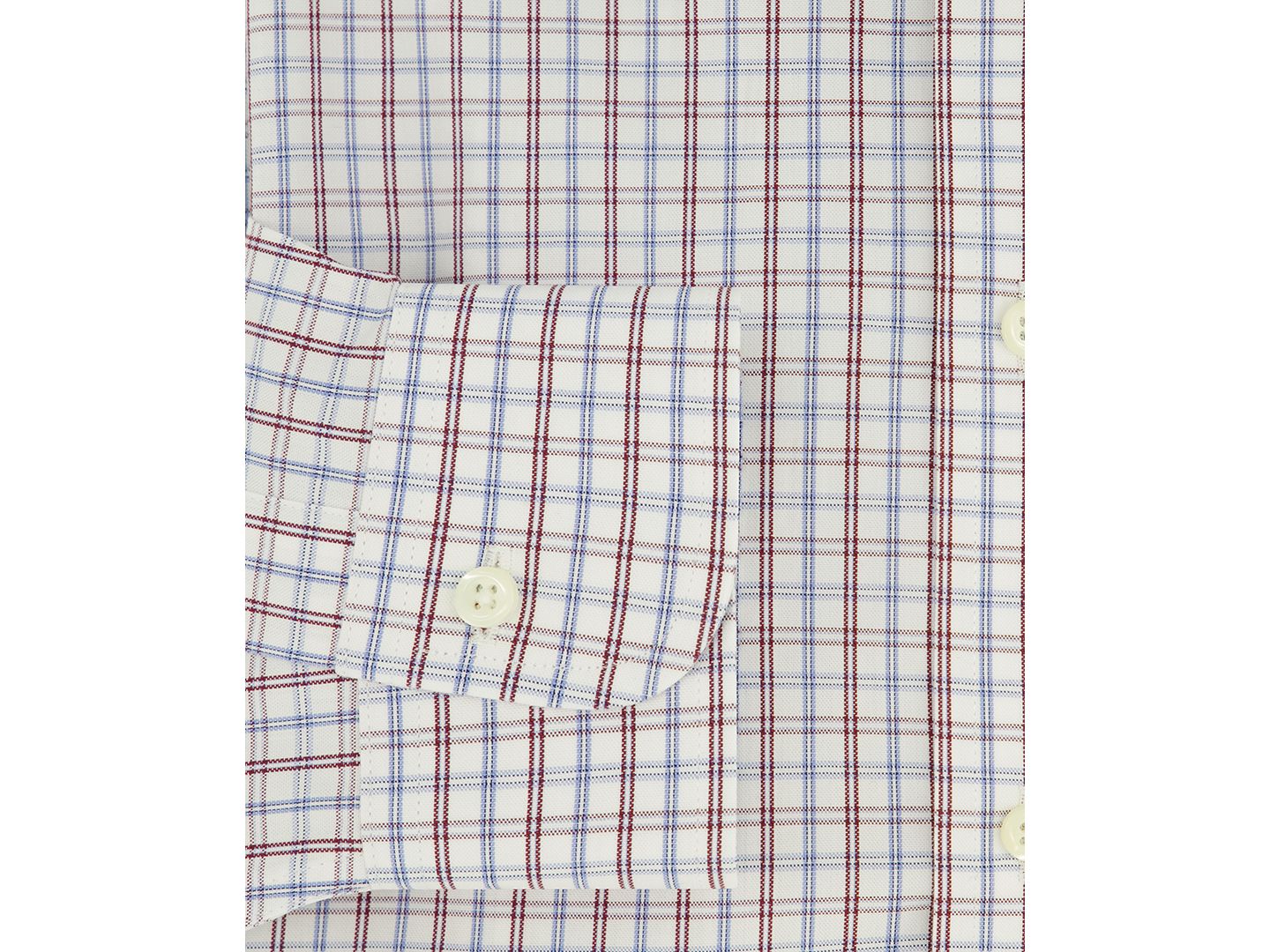 Мужская рубашка Brooks Brothers Regular-Fit Spread Collar Windowpane Dress Shirt, цвет: Синий разноцветный — фото 3