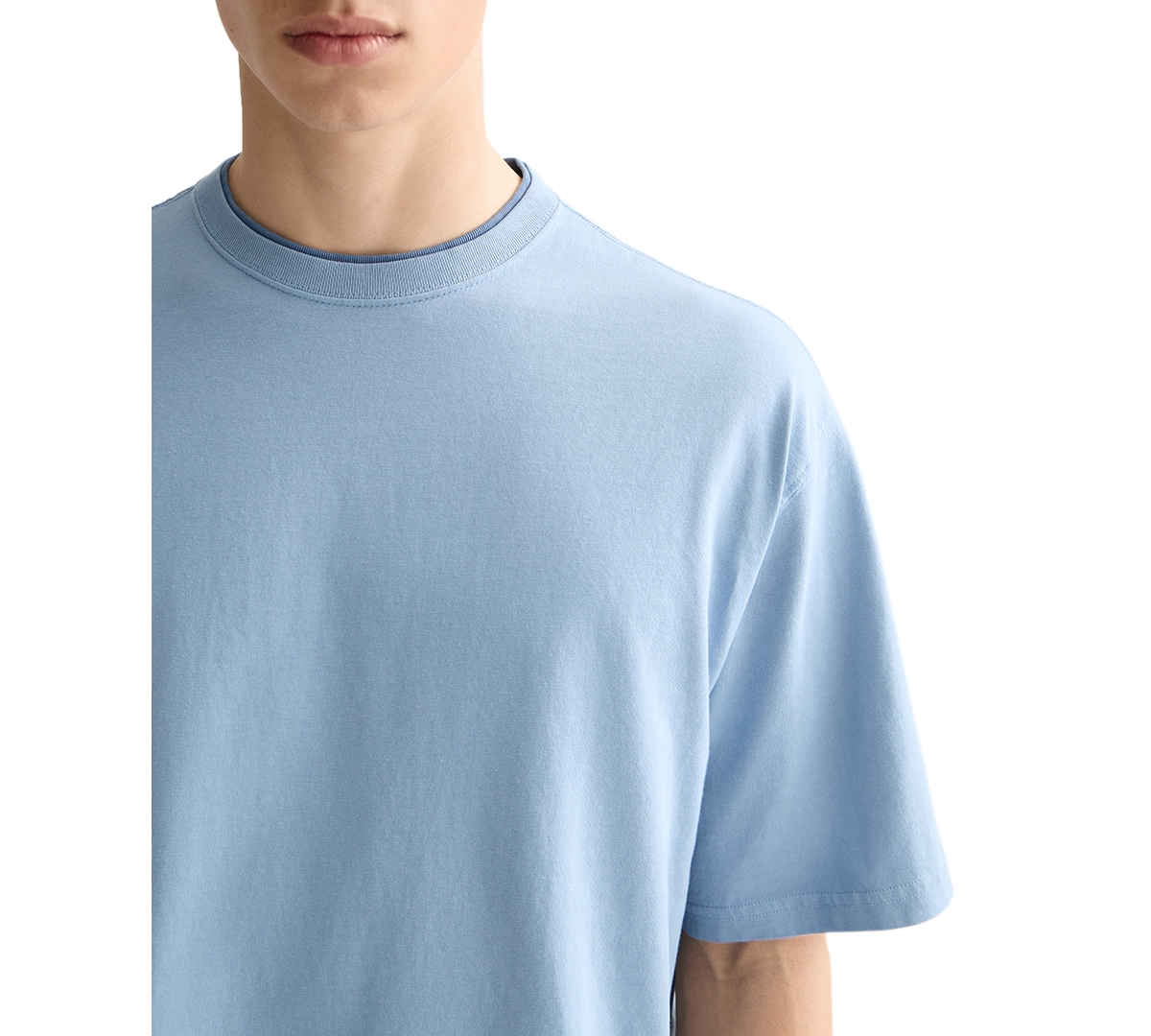 Scotch & Soda Men's Relaxed Fit Short Sleeve Crewneck Logo T-shirt In Blue