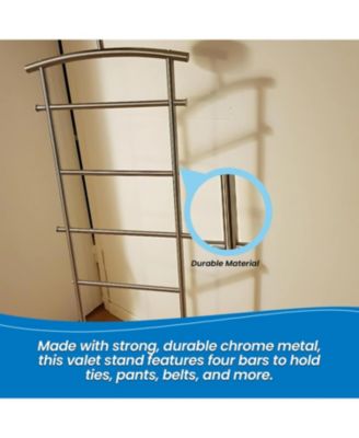 Metal Freestanding Hall Tree Coat Rack Stand for Bedroom, Hallway, Entrance, Office, for Hats, Coats, Scarves, Handbags