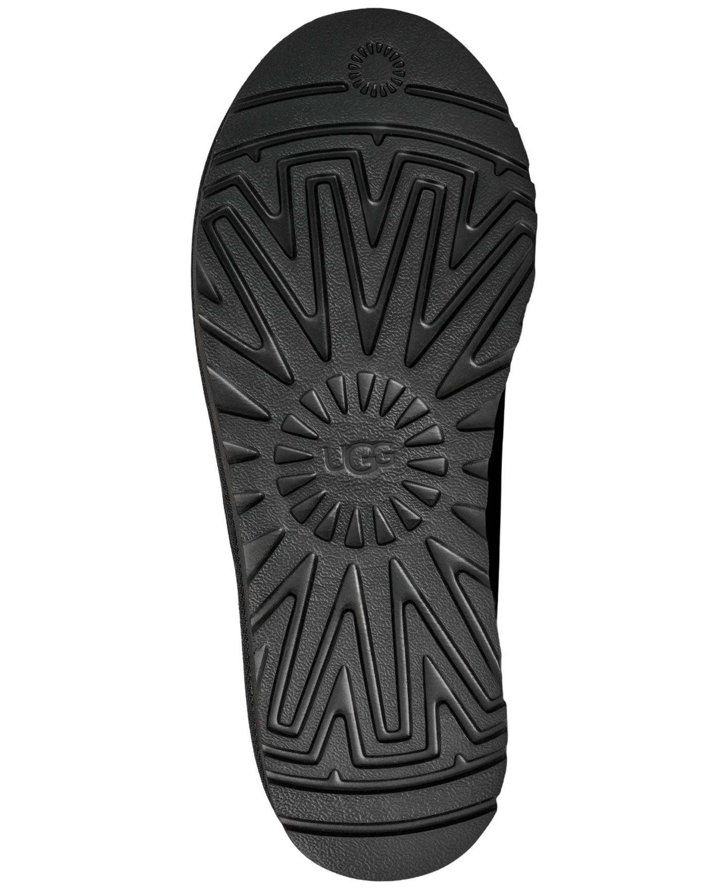 Мужские тапочки UGG® Tasman II Round-Toe Slippers, цвет: Чёрный — фото 4