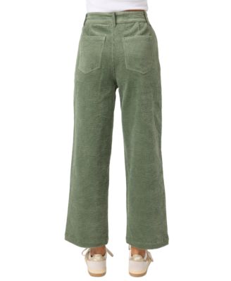 Juniors' Langford Corduroy Mid-Rise Pants