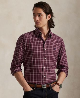 Men's Classic-Fit Performance Oxford Shirt