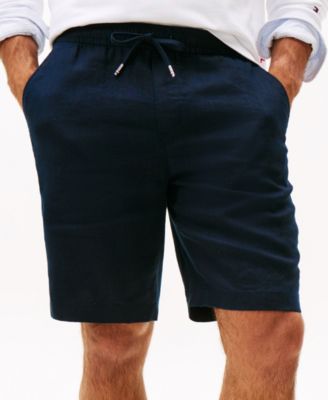Tommy Hilfiger - Men's Relaxed-Fit Linen Shorts