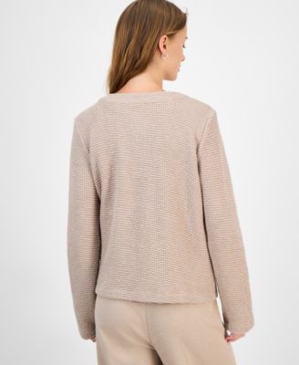 Women's Round Neck Cotton Jacket