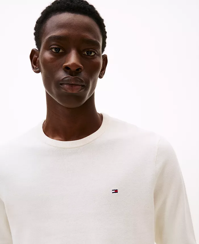 Men's Essential Cotton Crewneck Sweater - thumbnail 7