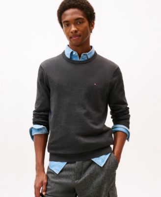 Tommy Hilfiger - Men's Essential Solid Crew Neck Sweater