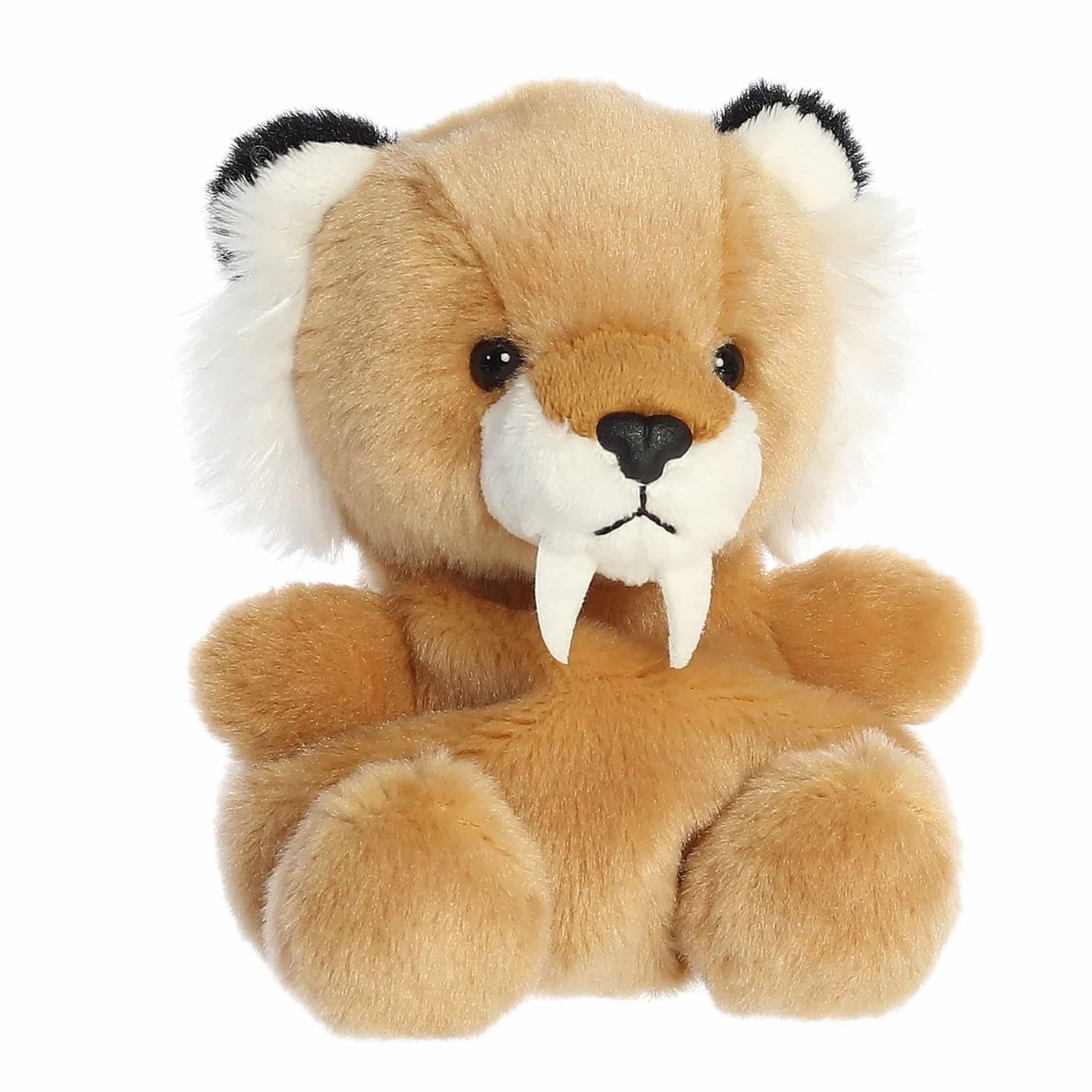 Детская мягкая игрушка Aurora Ash Sabre Tooth Tiger Mini Plush, цвет: Коричневый — фото 2