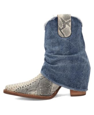 Women's Denim Dream Leather Bootie
