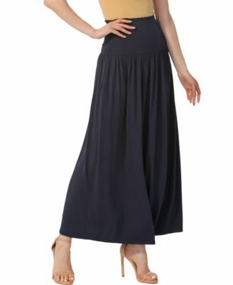 Women's Tiered Pull On Maxi Skirt