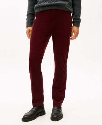 Men's Denton Slim Straight Fit Corduroy Chinos