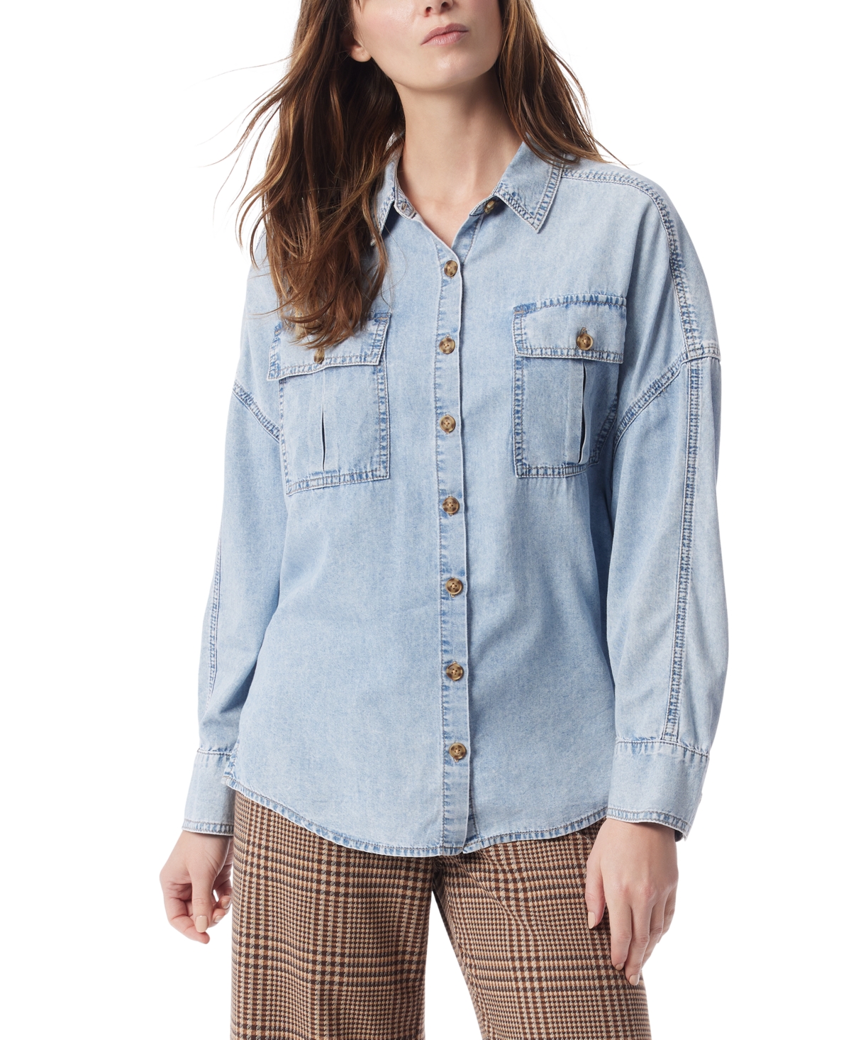 Dee Ocleppo Women's Abigail Button Cargo Shirt In Neutral