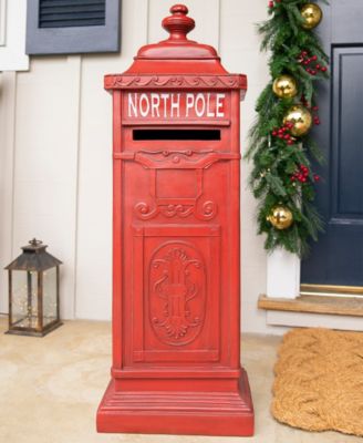 12.8" Outdoor Letters to Santa Mailbox