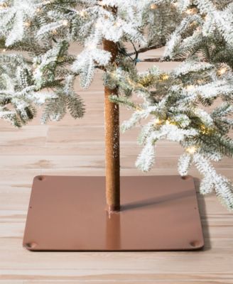 7.5 ft Pre-Lit Frosted Alpine Balsam Tree