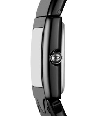 Men's Closer Quartz Three-Hand Gunmetal Stainless Steel Watch, 22mm