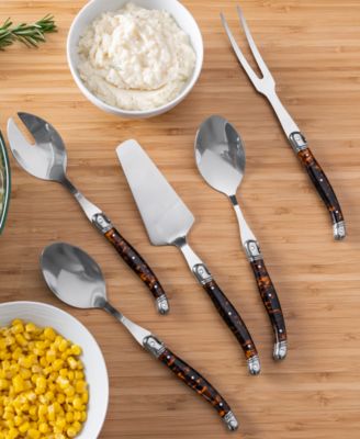Laguiole Tortoise Shell 5-Pc. Hostess Set