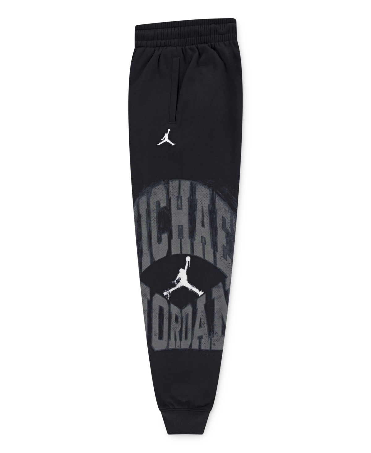 Jordan Big Boys Motion, Versatility And Performance Fleece Pants In Black
