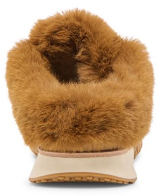 Women's Izzey Plush Cozy Retro Slides Sneakers