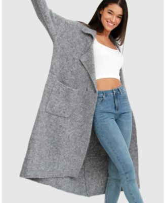 Women's Born To Run Sustainable Sweater Coat