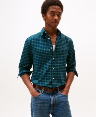 Tommy Hilfiger - Men's Heritage Oxford Seasonal Check Shirt