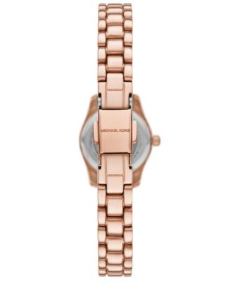Women's&nbsp;Lexington Three-Hand Rose Gold-Tone Stainless-Steel Watch, 19mm and Bracelet Gift Set
