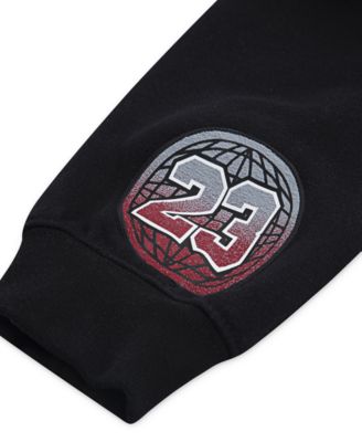 Big Boys Colorblocked Logo Pullover Hoodie