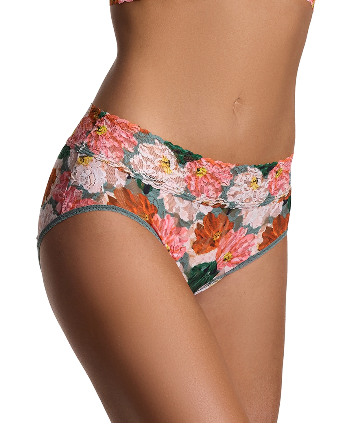Hanky Panky Printed Signature Lace® French Brief In Multi
