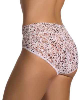 Women's Printed Signature Lace French Brief Panty
