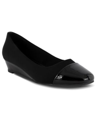 Women's Junelle Cap Toe Wedge Flats