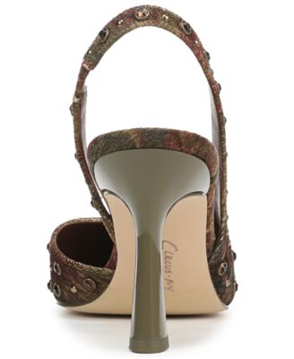 Women's Tallie Rhinestone Pointed-Toe Asymmetrical Pumps