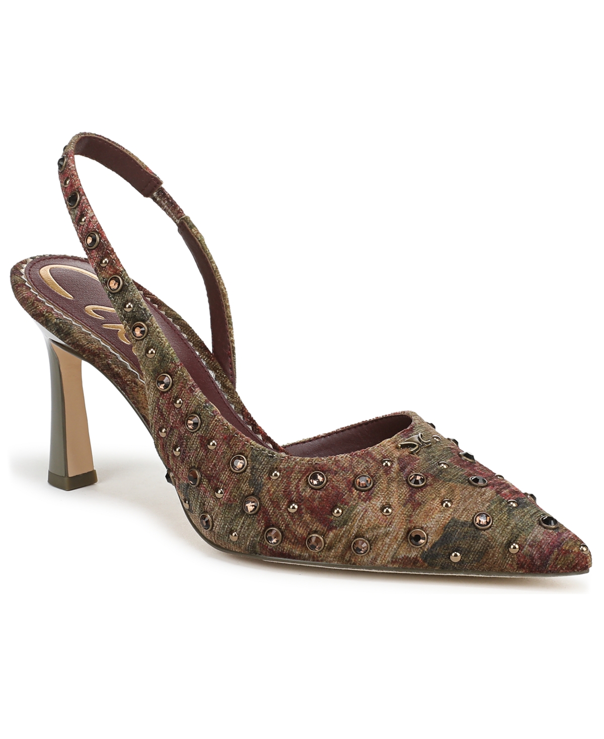 Circus Ny By Sam Edelman Tallie Pointed Toe Slingback Pump In Brown