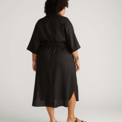 Women's Universal Plaza Linen Shirtdress