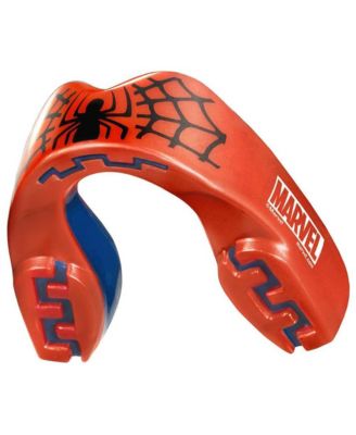 MARVEL Sports Mouthguard Dual Layer Premium Mouth Guard with Case for Basketball, Football, MMA, Hockey - Junior - IRON MAN