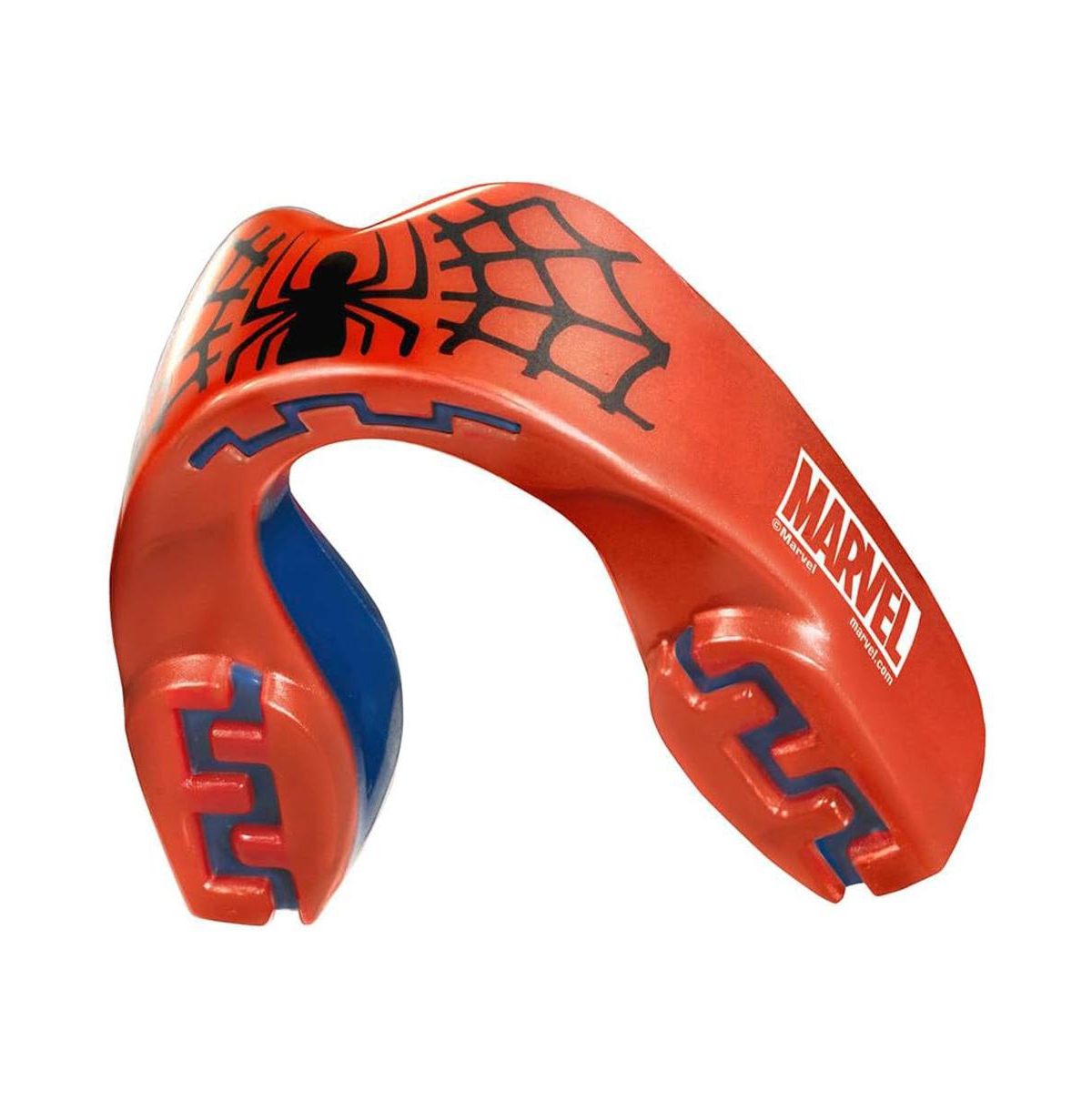 Marvel Sports Mouthguard Dual Layer Premium Mouth Guard with Case for Basketball, Football, Mma, Hockey - Junior - Iron Man - White