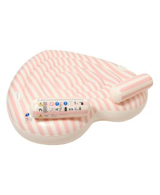 Lie-On Twin Float: Stole My Heart - Pink Stripe