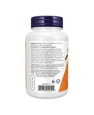 Saccharomyces Boulardi ,120 Veg Caps