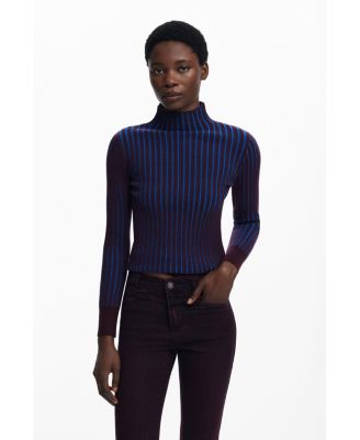 Women's Burgundy flare jeans